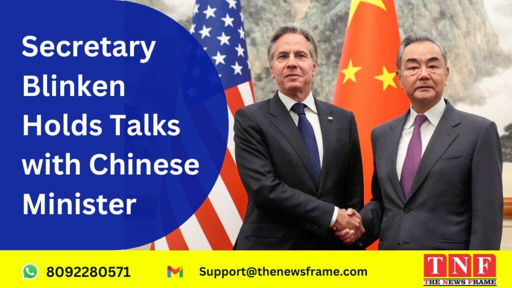 Secretary Blinken Holds Talks with Chinese Minister of Public Security Wang Xiaohong